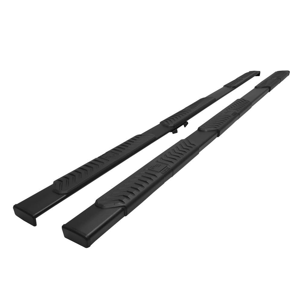 Westin 28-534345 R5 Modular Wheel To Wheel Nerf Bars Fits 2019-2024 Ram 2500 3500 Crew Cab 8' Bed (Exc Dually) Black Pair