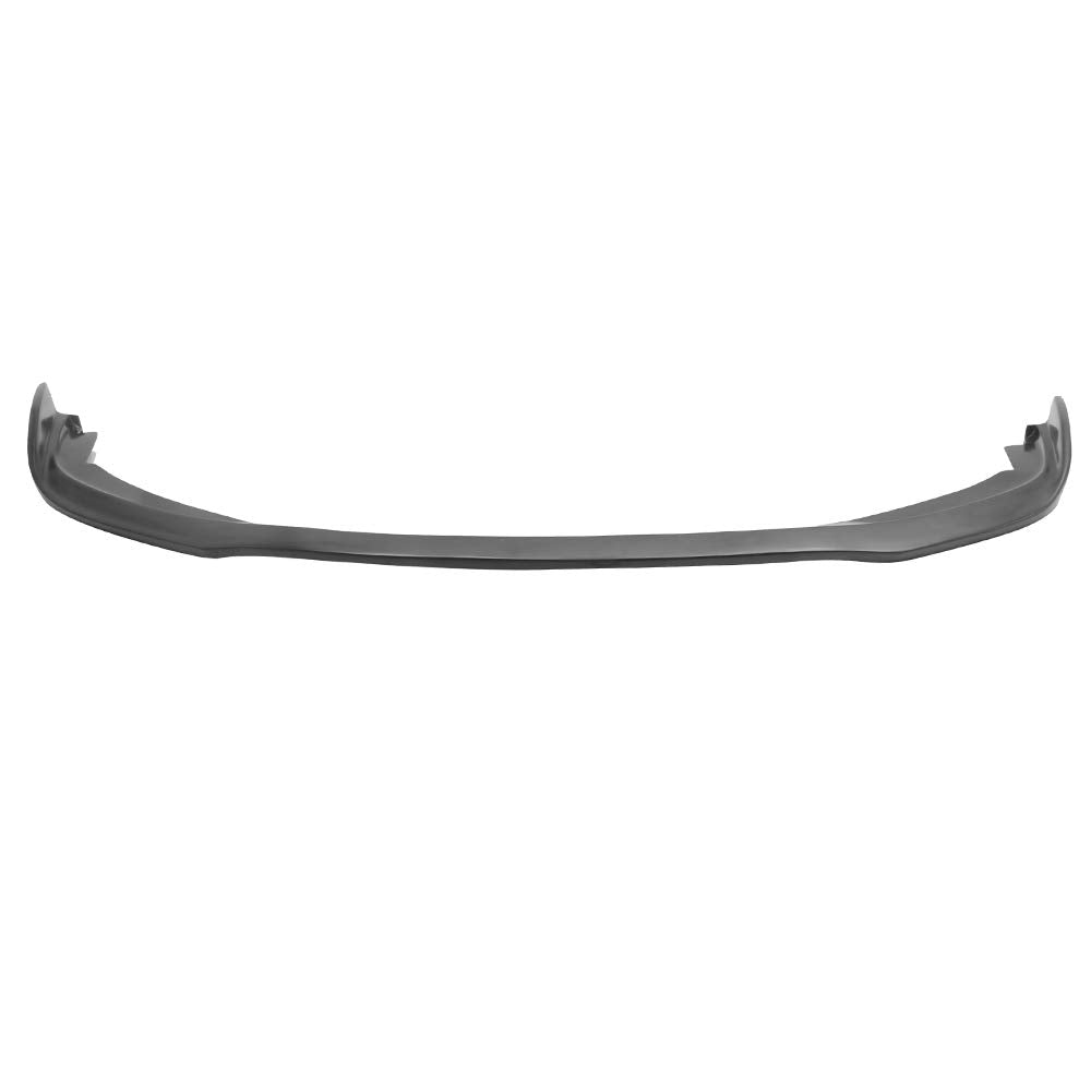IKON MOTORSPORTS Front Bumper Lip, CS2 Style, Black PU, Compatible with 2012 Honda Civic, Model BLF-HC124CS2-PU