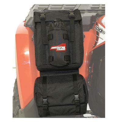 Bushwhacker ATV Fender Bag - Durable Waterproof Storage Pack, One Size, Black, FENBLK for UTV Roll Cage and Gear Organization