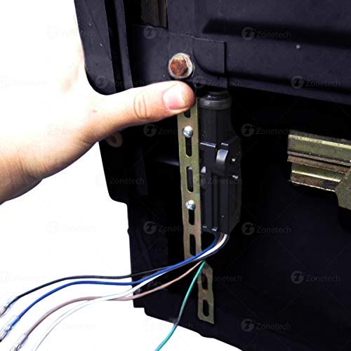 ZONETECH High Power Door Lock Actuator - Heavy Duty Durable Black Universal (2-Pack)