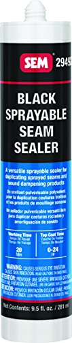 Sprayable 1K Seam Sealer - Black