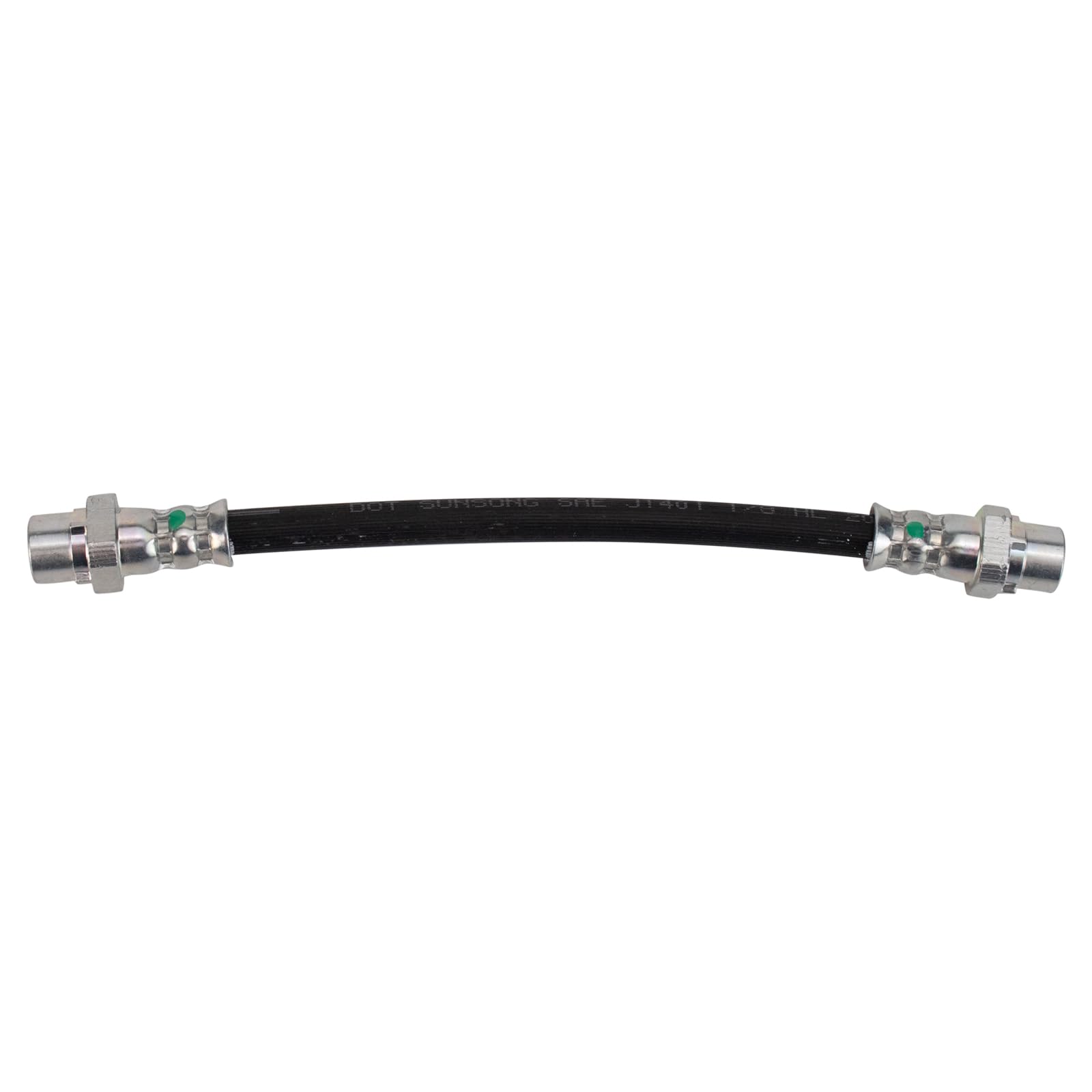 Trq Rear Brake Hose Set Compatible With 2006-2015 Bmw