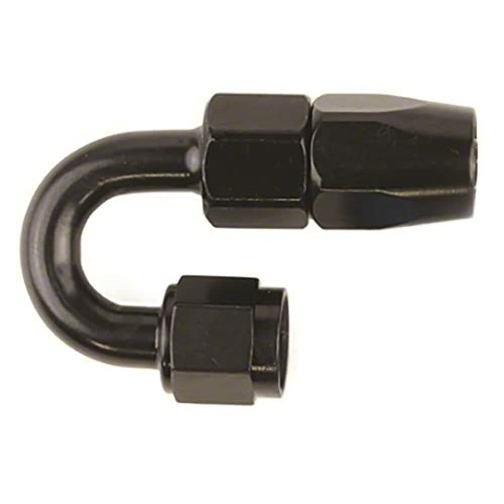 Speedfx 510680Bk -6An X 180 Blk Hose End