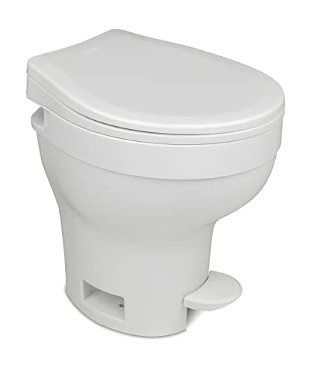Thetford Aqua-Magic VI High Profile Toilet, Standard Size, White, Polypropylene, Model 31835