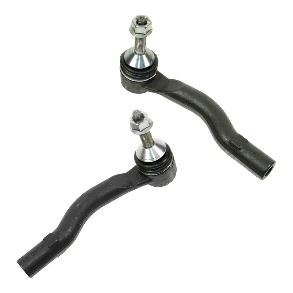 TRQ Front Outer Tie Rod Set Compatible with 2003-2011 Ford Crown Victoria Lincoln Town Car Mercury Grand Marquis 2003-2004 Marau