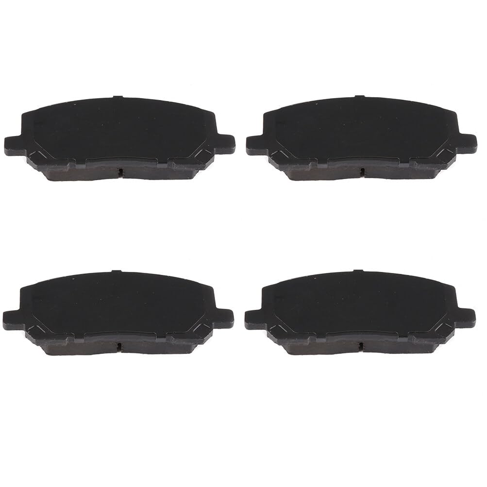 Cciyu D884 Front Semi-Metallic Disc Brake Pads Kit For Toyota For Highlander 2001-2007 4Pcs