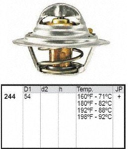 Motorad 244-192 Thermostat Engine Coolant Thermostat Fits Ford Ranger 91-08 Taurus 86-07 Mustang 87-04 F-150 75-97 F-250 72-97 F