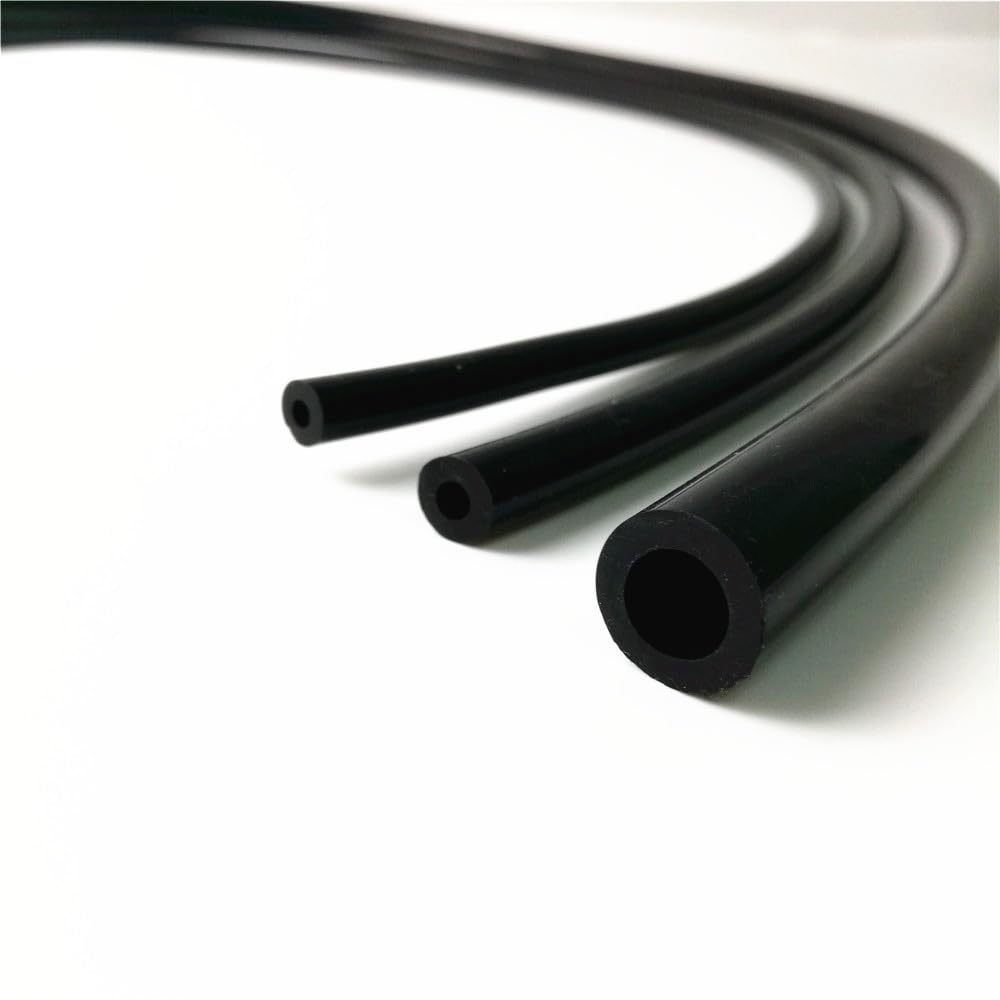 Aotokoop 5/32'' Silicone Vacuum Tubing, Id 4Mm Vacuum Hose Automotive Universal, High Temp Rubber Hose 10 Feet (3 Meter) Per Rol