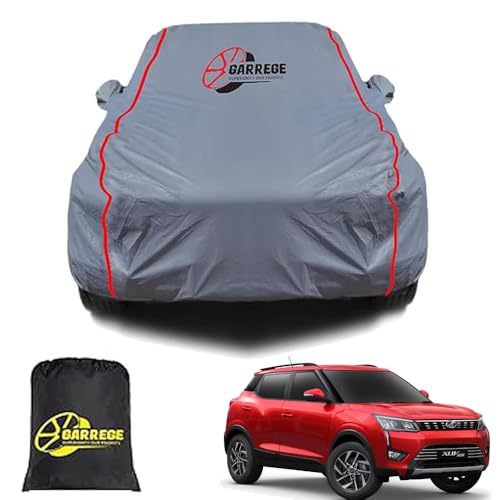 Garrege Mahindra Xuv300 Car Cover For Waterproof All Weather, Outdoor Full Cover Rain Sun Uv Protection With Inner Side Ultra So