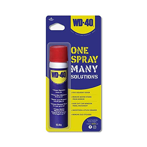 Wd40 Multipurpose Spray For Home Improvement, Frees Jammed Locks & Rust Parts,Adhesive Remover,Grill & Stove Cleaning,Protectan