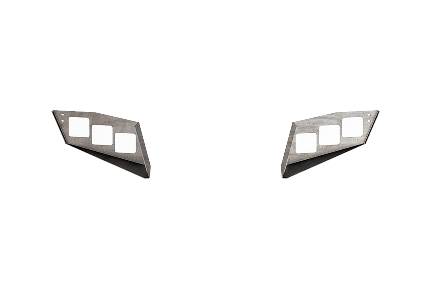 Road Armor - Identity Front Light Pod Triple Cube (Wide Width) - Raw (4Dfp3)
