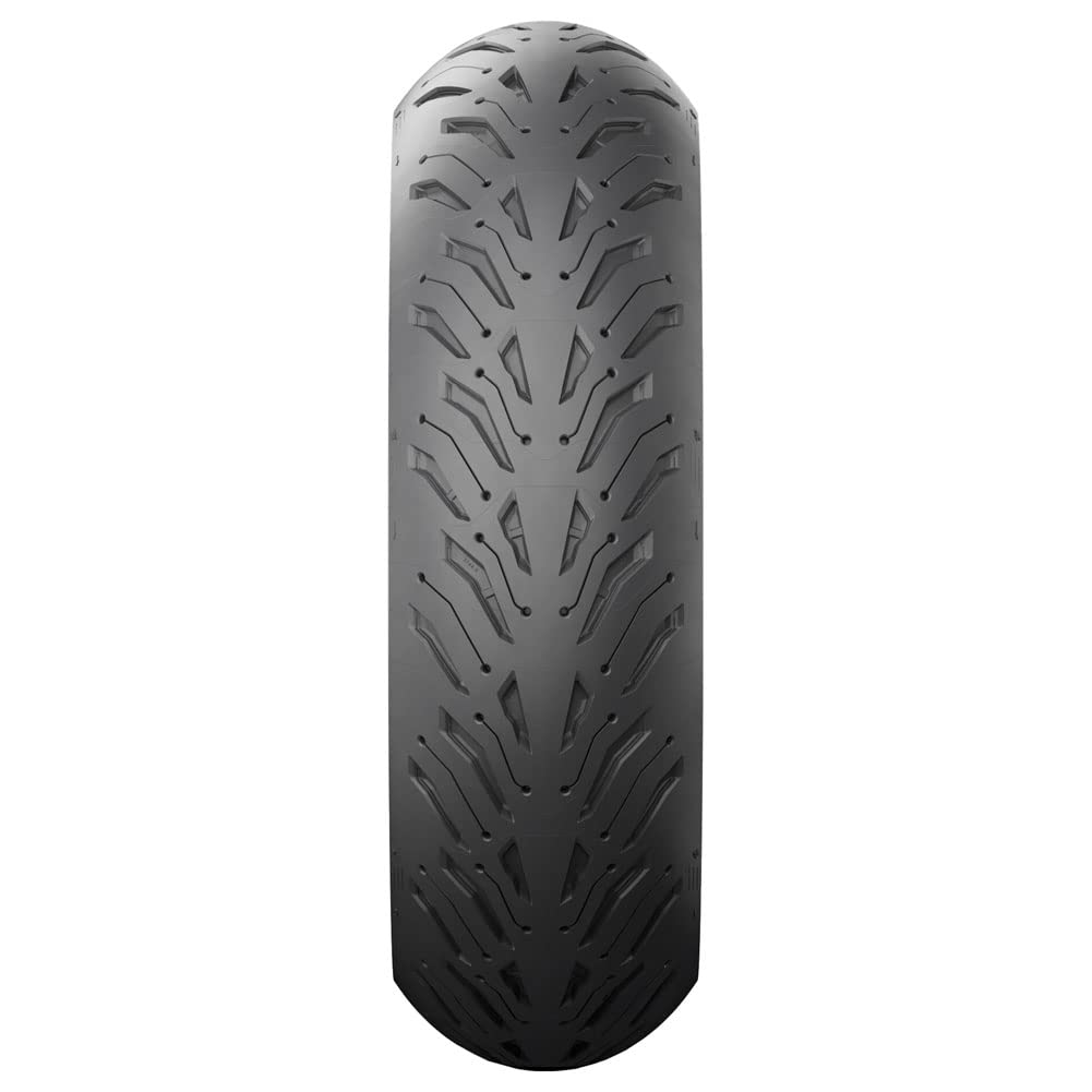 MICHELIN Road 6 Rear Tire 180/55ZR-17 (73W) Black - Silica Material for Enhanced Performance