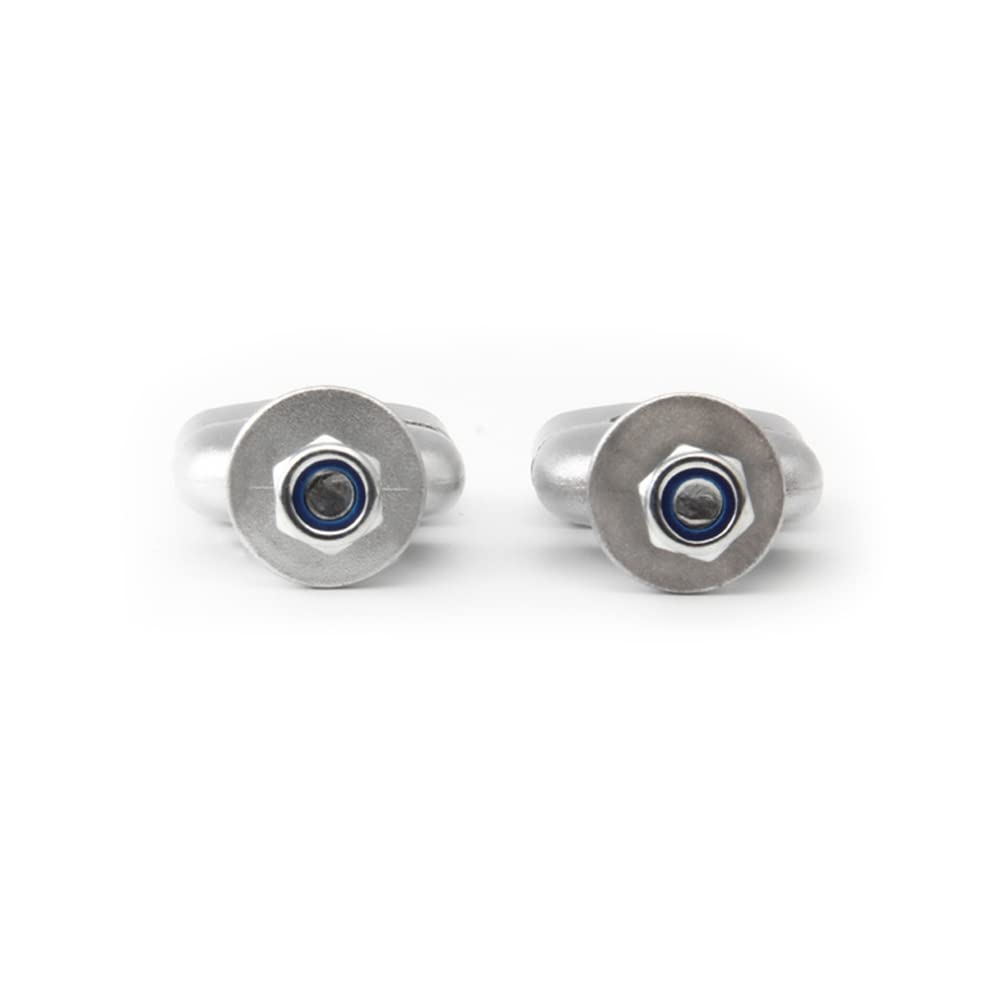 22Mm 7/8' Motorcycle Handlebar Risers Mount Clamps For Dirt Pit Bike Atv Pack Of 2