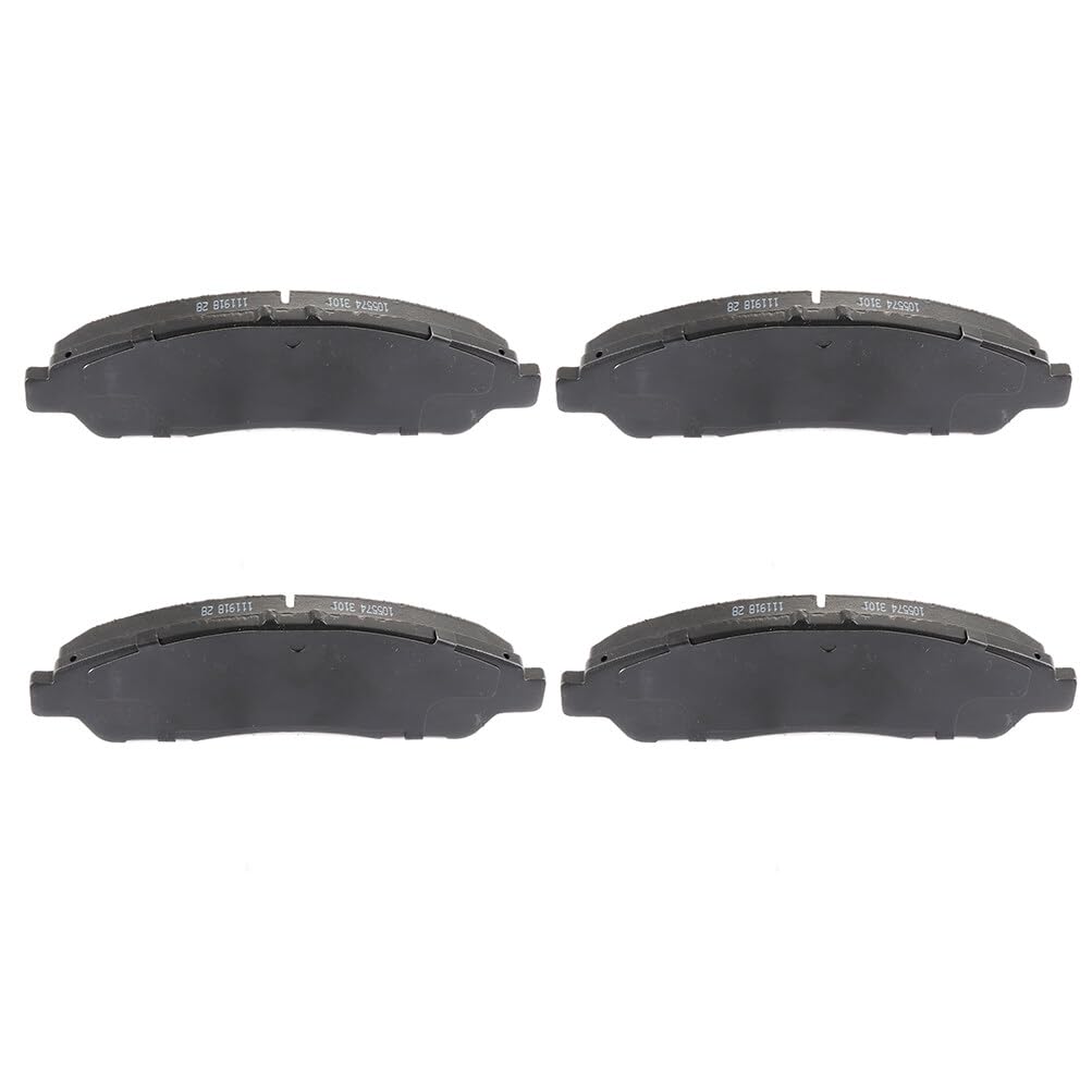 Cciyu D1378 Front Semi-Metallic Disc Brake Pads Kit For Acura Mdx 2007-2019,For Acura Zdx 2010-2013,For Honda Pilot 2009-2019,Fo