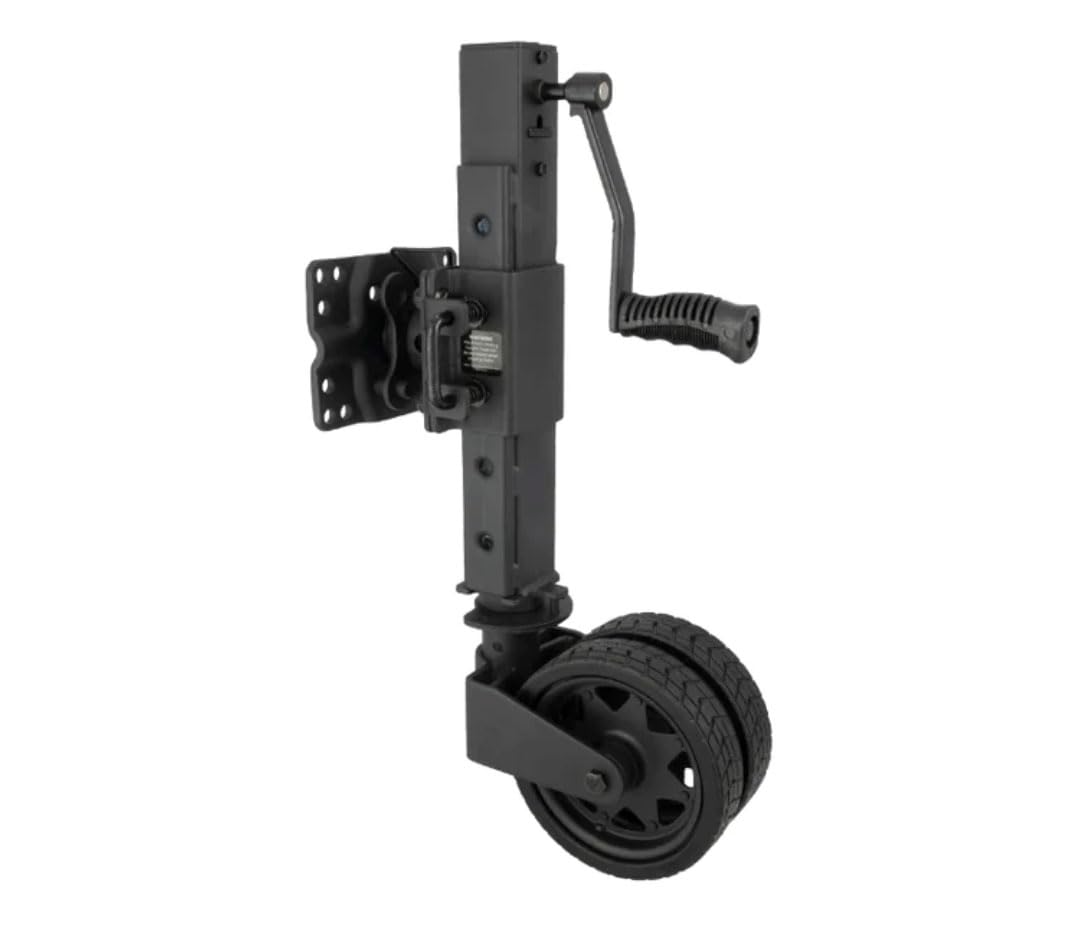 ARK XO750 Tube Mount Trailer Jack - Black, Standard Size, Alloy Steel, Model ORJW750TBD