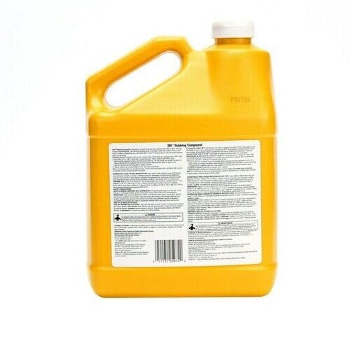 3M Rubbing Compound 1 Gallon - Factory Grade, Model 5974, Effective for Auto Refinishing