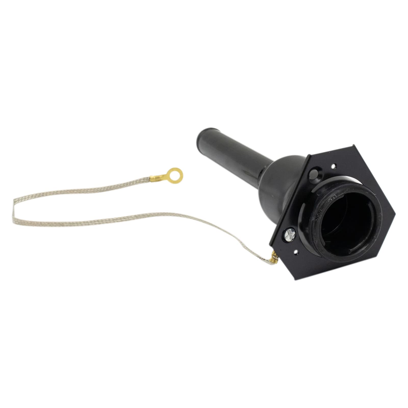Trq Fuel Tank Filler Neck Black Compatible With 2002-2003 Chevrolet S10 Gmc Sonoma