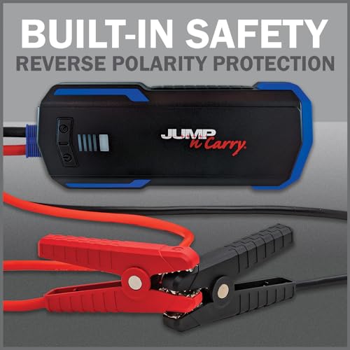 Clore Automotive Jnc345 Jump-N-Carry 3000A 12 Volt Lithium Jump Starter For Up To 10.0-Liter Gasoline And 10.0-Liter Diesel Engi