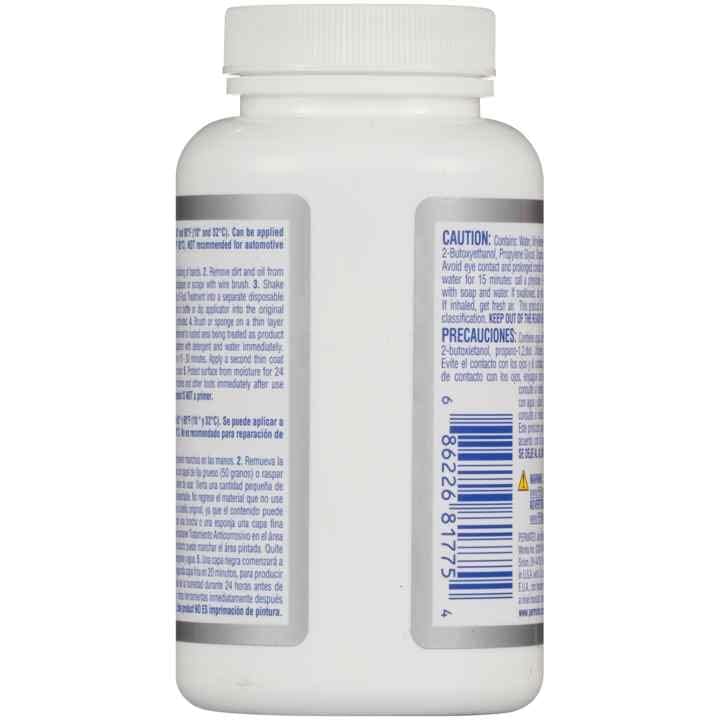 Permatex Rust Treatment, 8 oz, Gray, Model 81775, Plastic - Effective Rust Prevention and Treatment Solution