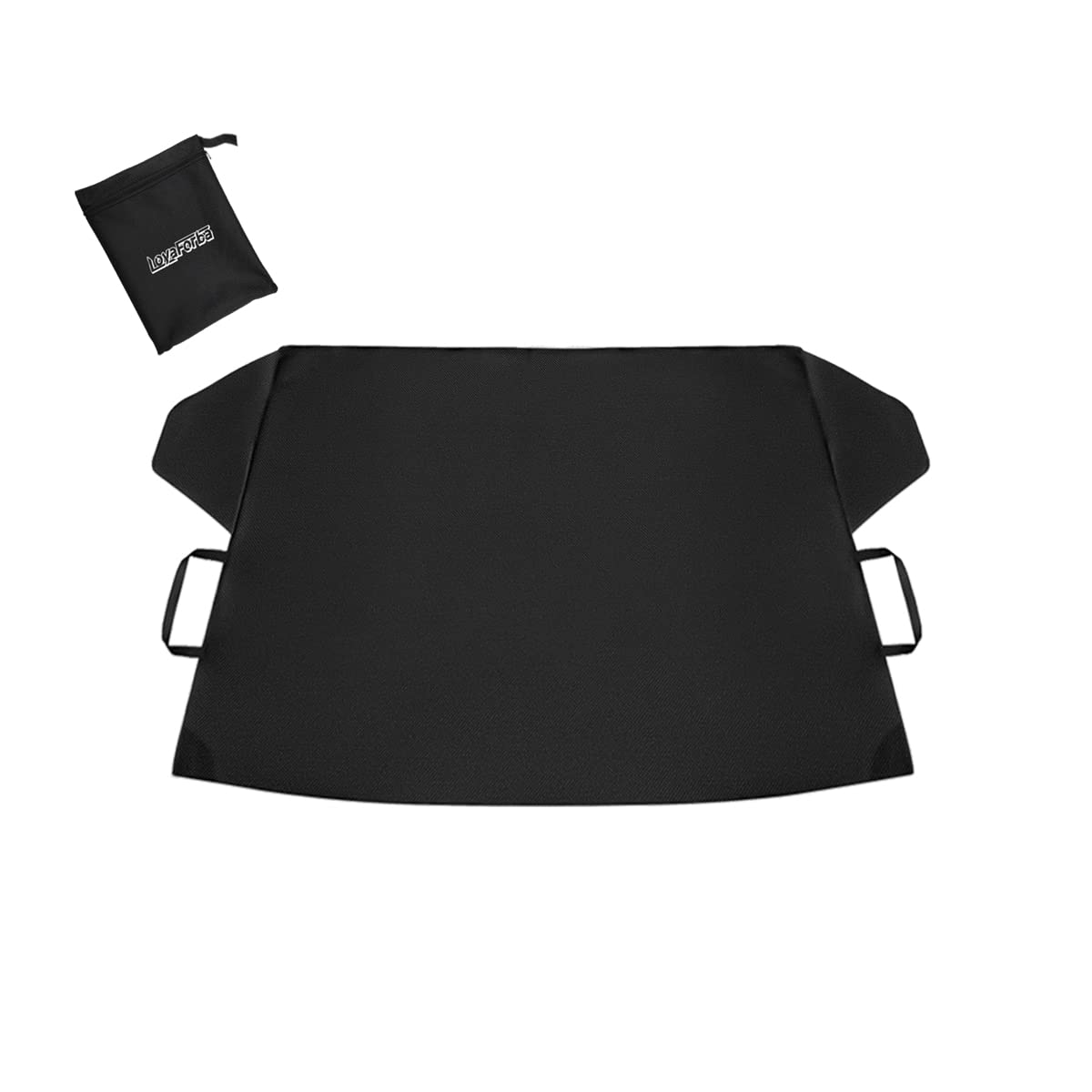 Loyaforba Car Magnetic Windshield Snow Cover For Ice, All Weather Application Windshield Cover, Snow And Wiper Protector For Mos