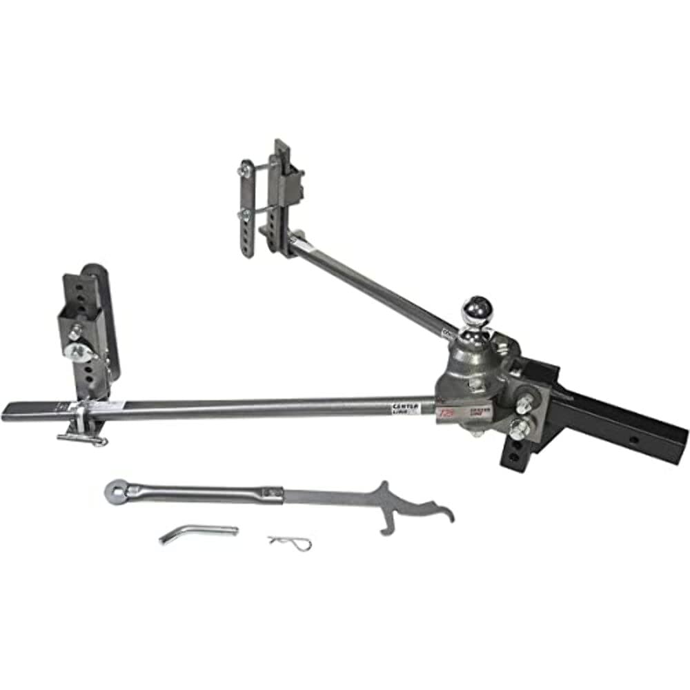 Husky Liners 32216 Center Line Ts With Spring Bars - 400 Lb. To 600 Lb. Tongue Weight Capacity (2-5/16 Ball) For Trailer
