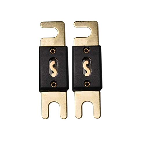 ANL Fuse 80A 80 Amp For car Vehicle Marine Audio Video System gold 2 Pack (80 Amp)
