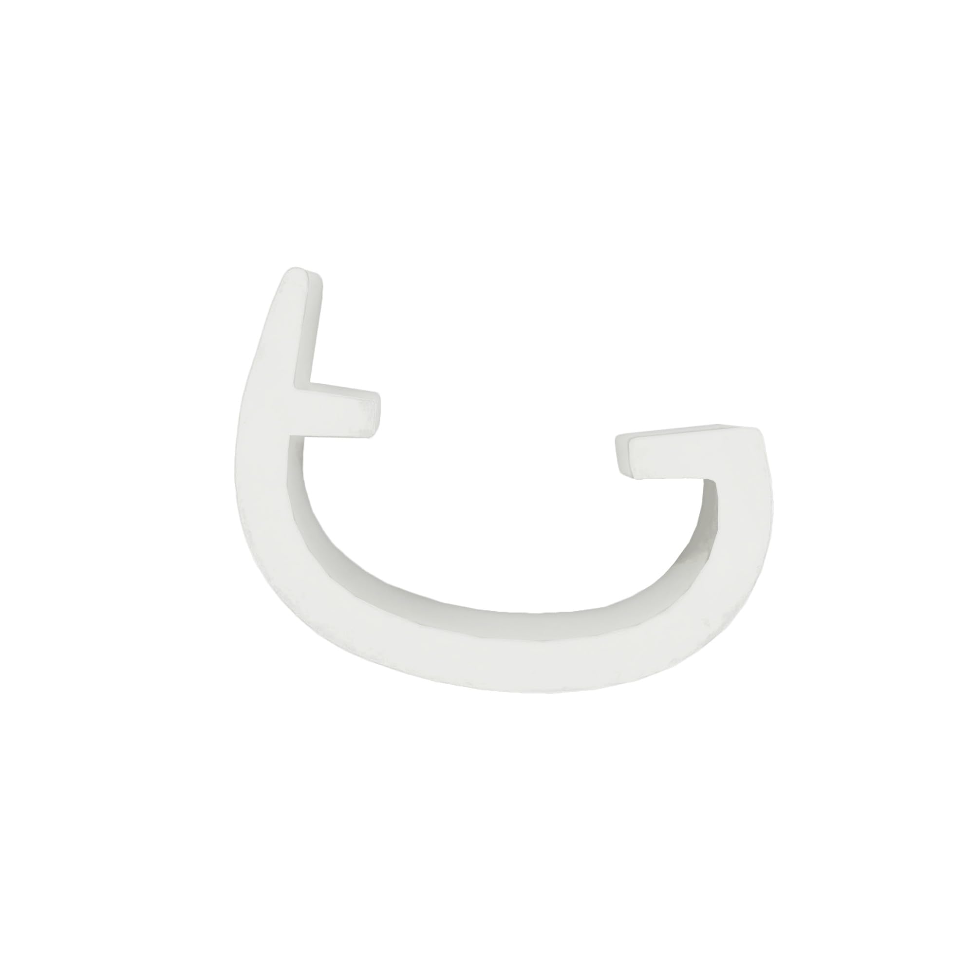 Automotive Authority White RV Marine Camper Vinyl 3/4 x 25' Trim Molding Flexible Screw Cap Cover (25 ft, White)