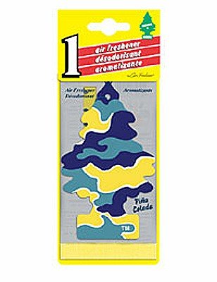 Little Trees Car Air Freshener | Hanging Paper Tree For Home Or Car | Pina Colada Scent | Pack Of 12