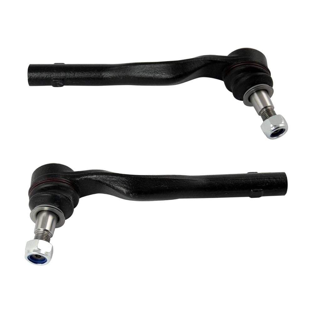 TRQ Front Outer Tie Rod Set Compatible with 2010-2011 Mercedes-Benz E350 E550