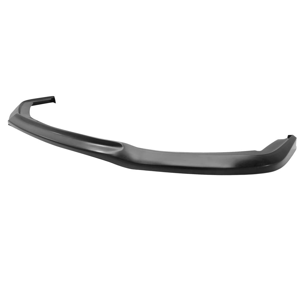 Front Bumper Lip Compatible With 2012-2013 Honda Civic, Black PU Front Lip Finisher Under Chin Spoiler Add On by IKON MOTORSPORT