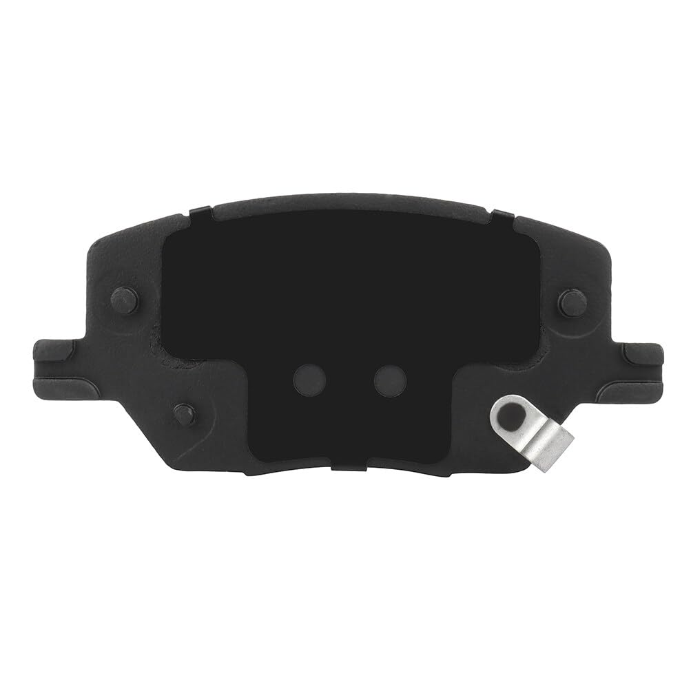Eccpp D1811-9046 Front Ceramic Disc Brake Pad Set Fit For Fiat 500X 2016-2018,For Jeep Compass 2016-2020,For Jeep Renegade 2015-