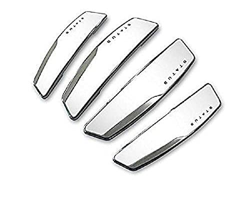 Universal Status Car Door Guard Scratch Protector Set Of 4 (Made In Korea) (White)