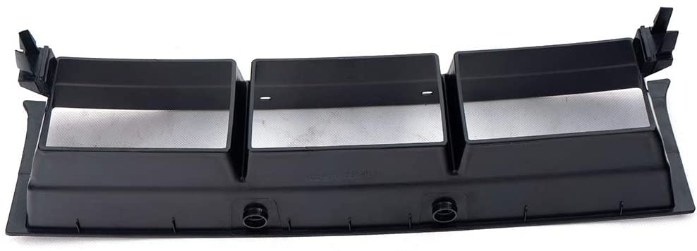 Pit66 Front Bumper Lower Black Billet Grille Insert, Compatible With Ford 2009-2014 F150 F-150 Pickcup Black Horizontal Grill (N