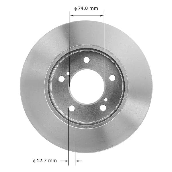 Bendix Premium Prt1811 Front Brake Rotor For Mercury Villager 2002-1993, Nissan Quest 2002-1993