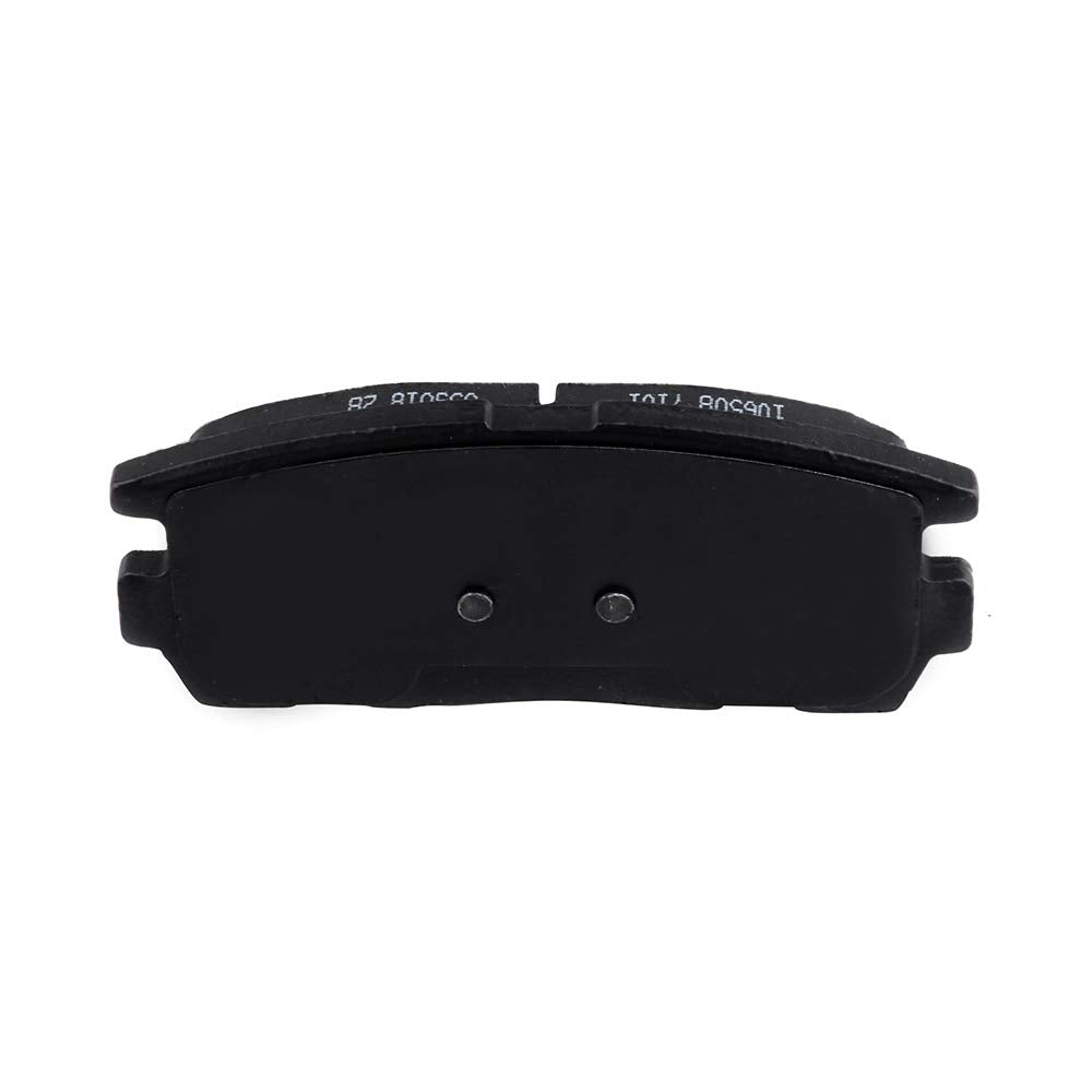 Cciyu D1275 Ceramic Rear Brake Pad Set Fit For 12-15 For Chevy Captiva Sport,07-17 For Chevy Equinox,10-17 For Gmc Terrain,07-09