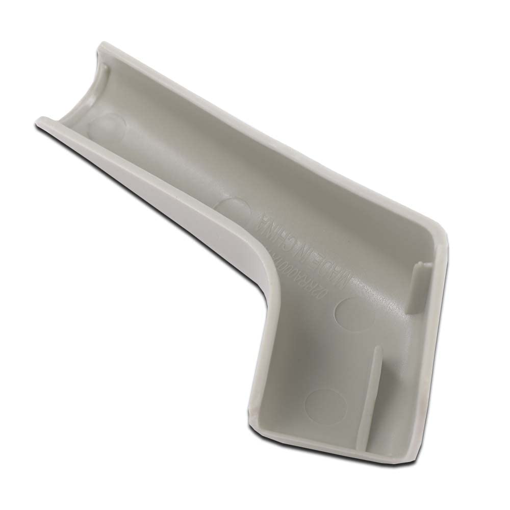 G-PLUS RV Rain Gutter Spout Long Version Left and Right Side 3 1/2  Long Gray 4 PCS
