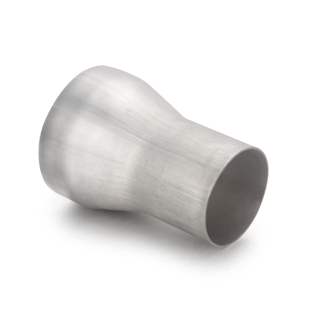 A-Karck Exhaust Adapter Connector 2'' Od To 3'' Od, Exhaust Pipe Reducer 4'' Overall Length 304 Stainless Steel