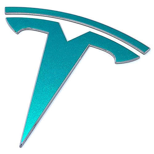 Custom Cut Graphics Tesla Model Y Decal Wrap Set - 4-pc Gloss Teal Vinyl