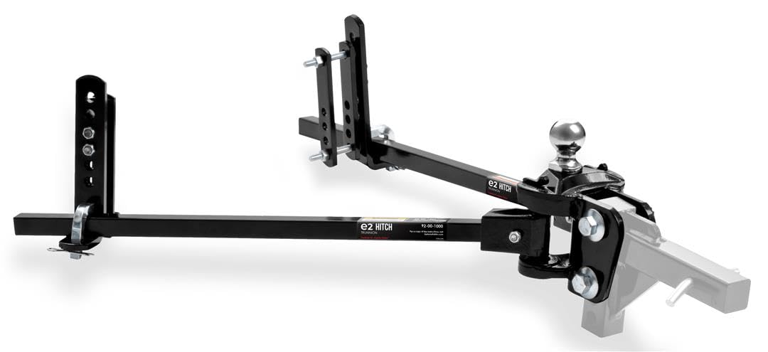 Fastway E2 2-Point Sway Control Trunnion Hitch, 92-00-1033, 10,000 Lbs Trailer Weight Rating, 1,000 Lbs Tongue Weight Rating, We