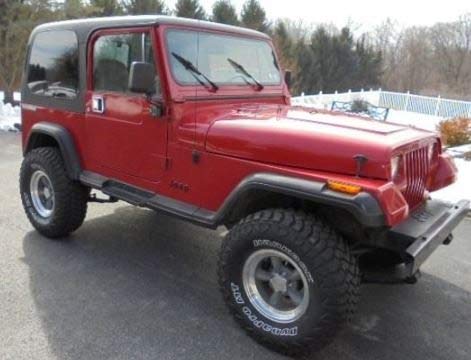 Rough Country 2.5" Suspension Lift Kit for 1987-1995 Jeep Wrangler YJ - Model 615.20, Black Finish