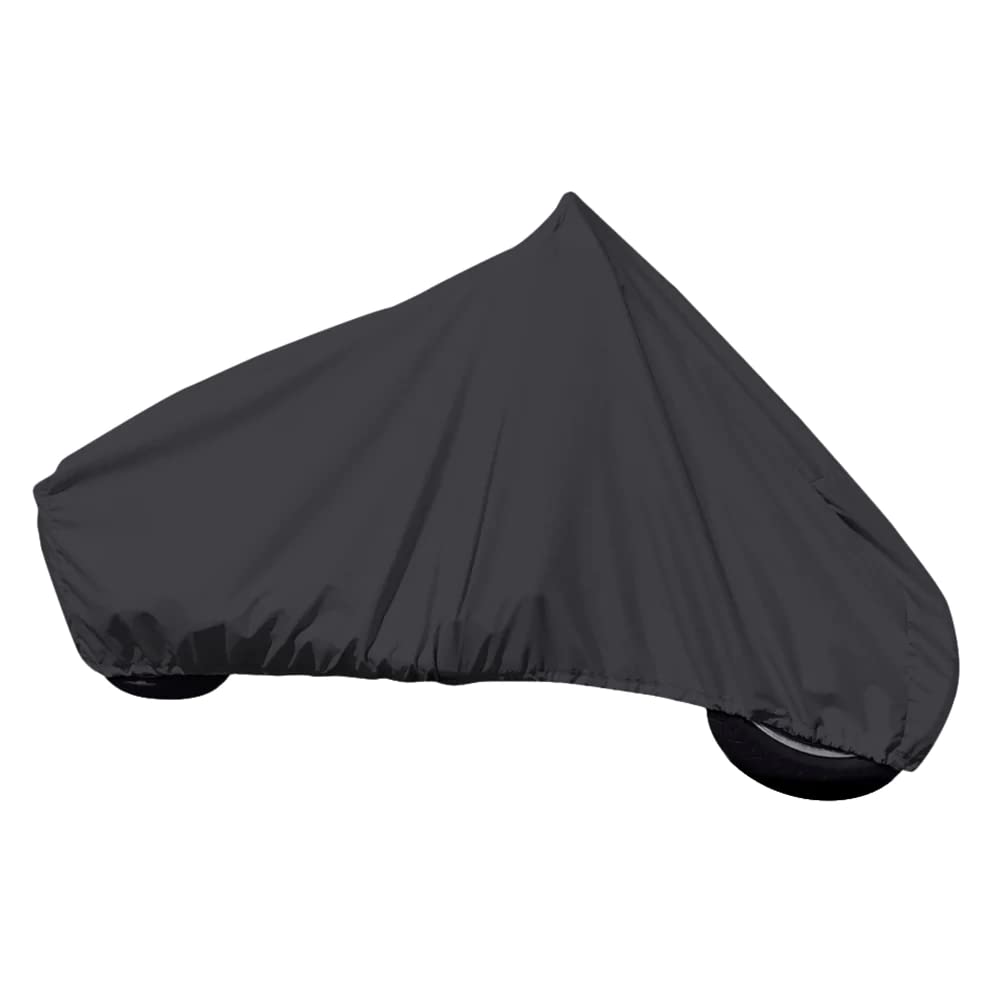 Carver By Covercraft Sun-Dura Full Dress Touring Motorcycle With Up To 15'' Windshield Cover-Black - 9003S-02
