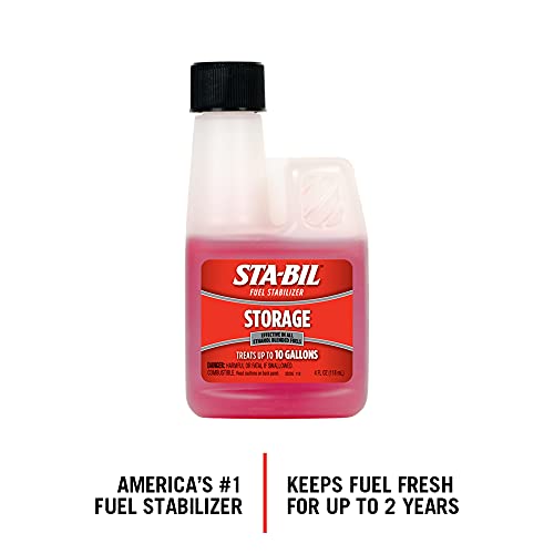 STA-BIL Storage Fuel Stabilizer - 4 oz. Counter Display, Red, Model 22205