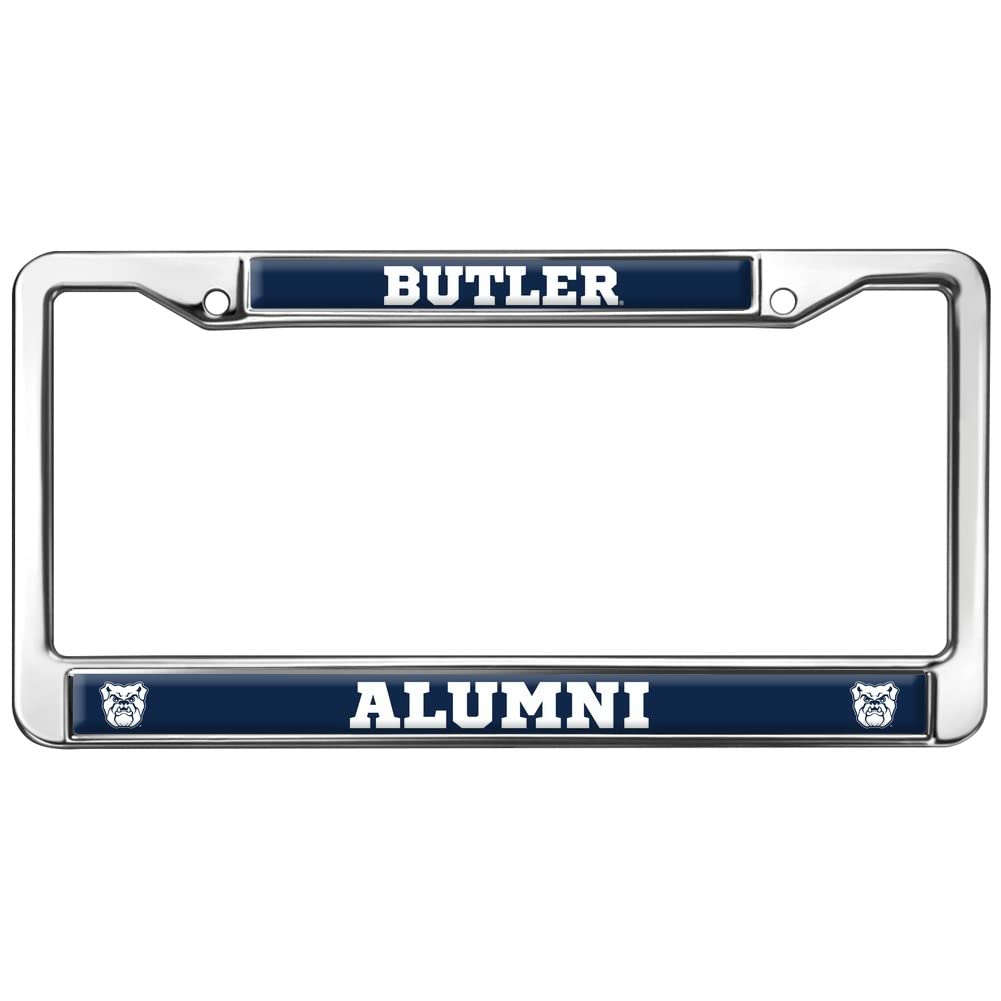 Butler University Alumni Logo Full Size Standard License Plate Metal Frame