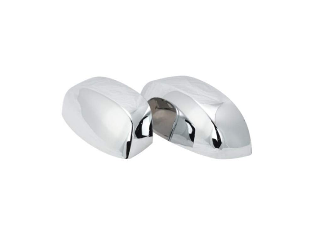 Eloveq Chrome Side Door Overlay Mirror Cover Covers Compatible With Gmc Sierra, Denali, Yukon 07-2013 / Chevy Suburban 07-2014 S
