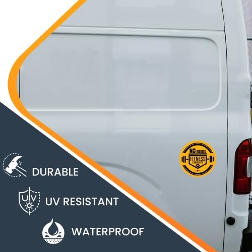 Magnet Me Up Customizable 30 Mil Round Magnet- 6   , Weatherproof Car Magnet For Businesses, Sports Teams, Fundraiser, Personal