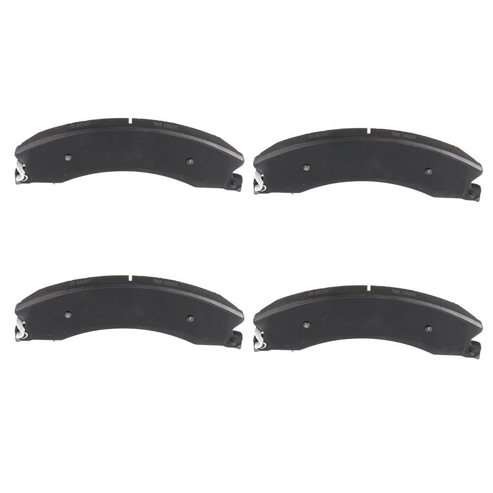 Cciyu D1565 Semi-Metallic Disc Brake Pads Kit - Front/Rear For Chevrolet Express 3500/4500, Silverado 2500/3500 Hd, Suburban 350