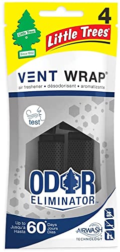 LITTLE TREES Car Air Freshener Vent Wrap, Provides Long-Lasting Scent for Car, Invisibly Fresh! Odor Eliminator (1 Pack)