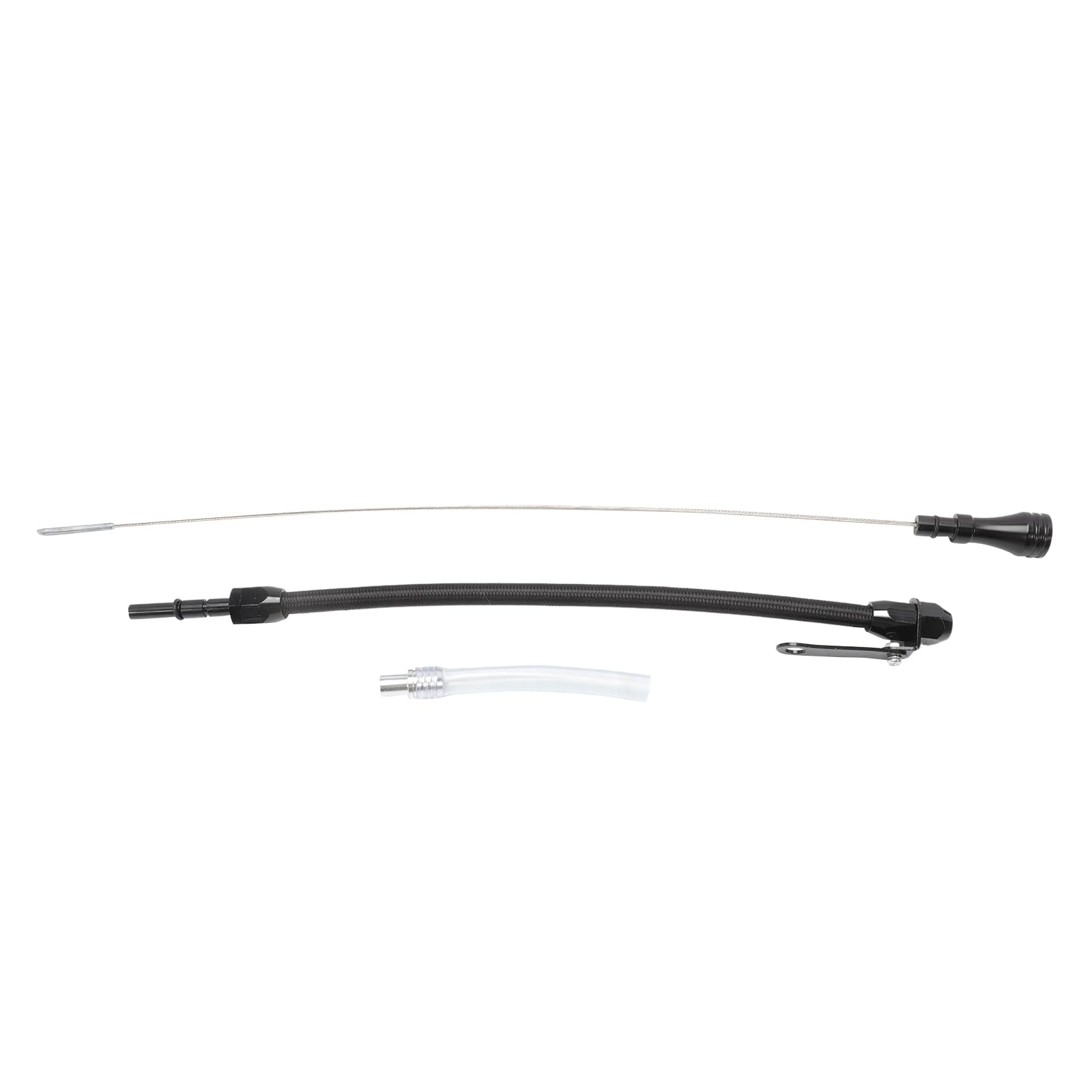 Truck Flexible Oil Dipstick Black Compatible with LS Car Truck Engine Flexible Oil Dipstick Replacement LSX LS1 LS2 LS2 LS6 4.8L