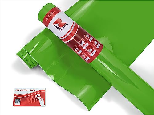 Avery Dennison Sw900 758-O Gloss Grass Green Supreme Wrapping Film Vinyl Vehicle Car Wrap Sheet Roll - (72'' X 60'')