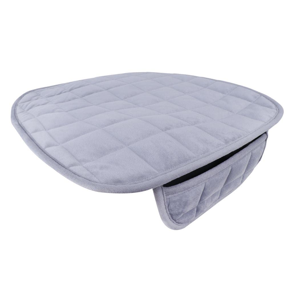 ATORSE Universal Front & Rear Square Row Car Auto Seat Cover Pad Gray